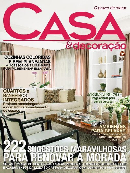 Title details for Casa & Decoração by Online Editora - Available